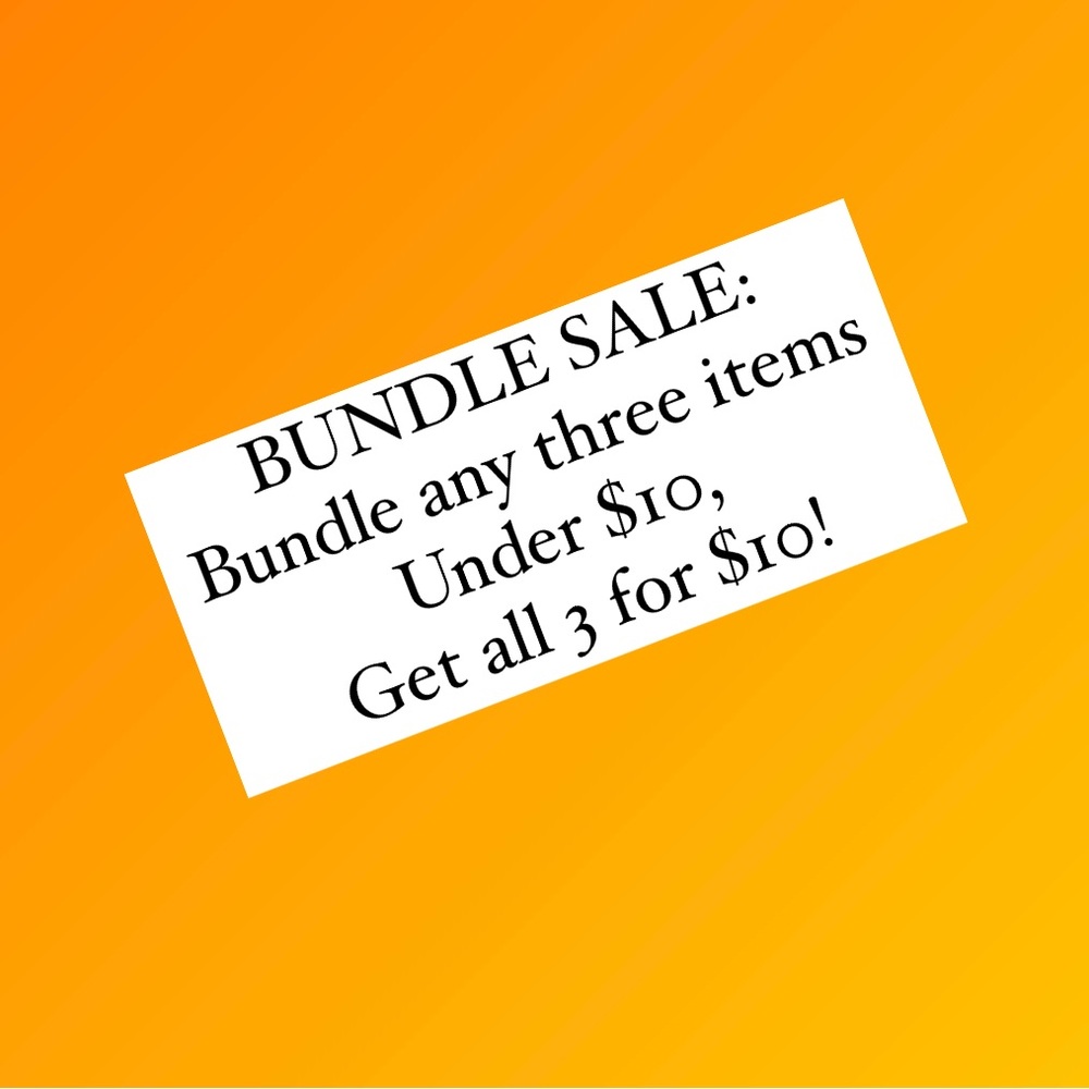 BUNDLE SALE